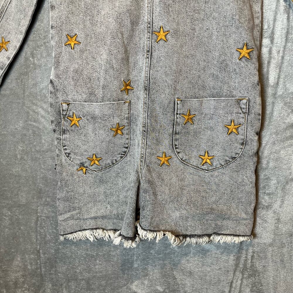 Embroidered star romper - Picture 5 of 10